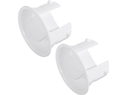 Conjunto De 2 Tampas De Plástico Resistente Para Jarras De Água, Design Octogonal Com Padrão Listrad Gokoco