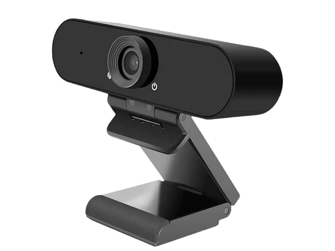Webcam Com Microfones Estéreo Duplos E Capa De Privacidade, Câmera Web Usb Full Hd Para Computador De Mesa (preta)