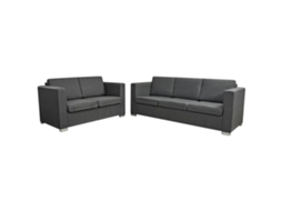 Sofa, Sofas Vidaxl Cinzeto Tecido (n/a)