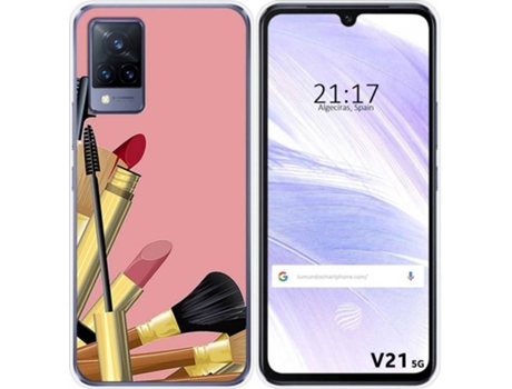 Capa Vivo V21 5G TUMUNDOSMARTPHONE Brochas Multicor
