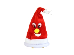 Primerox chapéu de Natal Cantor e Dançante Luminoso Brinquedo Elétrico Presente Infantil