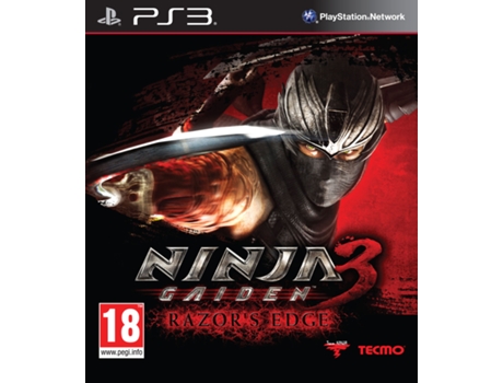 Jogo PS3 Ninja Gaiden 3: Razor's Edge — Ação/Aventura / Idade Mínima Recomenda: 18