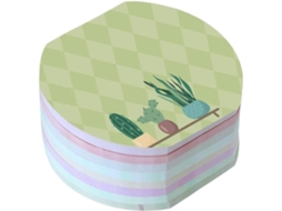 Blocos De Notas Autoadesivos Com Estampa De Plantas, 8 Unidades. Design Divertido E Exclusivo. Ideais Para