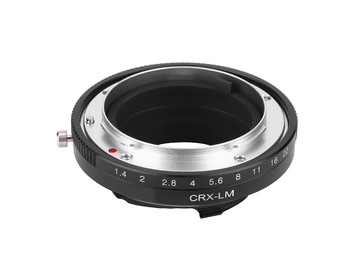 Anel Adaptador Crx Lm Para Lentes Contarex Crx Em Câmeras Com Montagem Lm