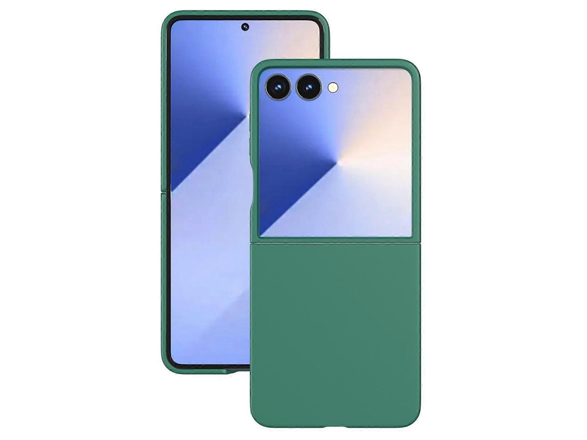 Capa Para Celular Kalebol Em Policarbonato Com Pintura Sólida Para Samsung Galaxy Z Flip6 / Flip7 Fe
