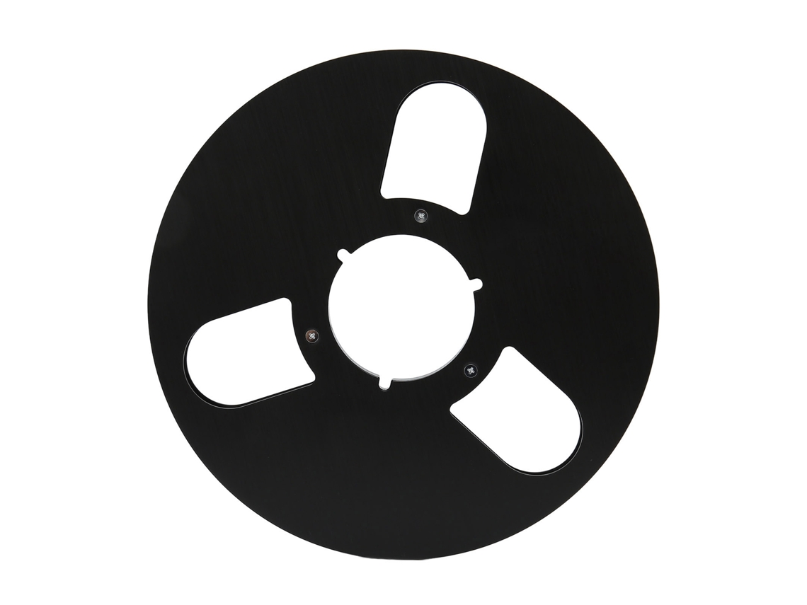 Bobina Vazia de 10,5 Polegadas 1/4" Liga de Alumínio para Gravadora Reel To Reel Nab