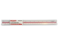 ARDA 110 cirterio Régua graduada 300 mm Plástico Vermelho, Branco 1 unidade(s)