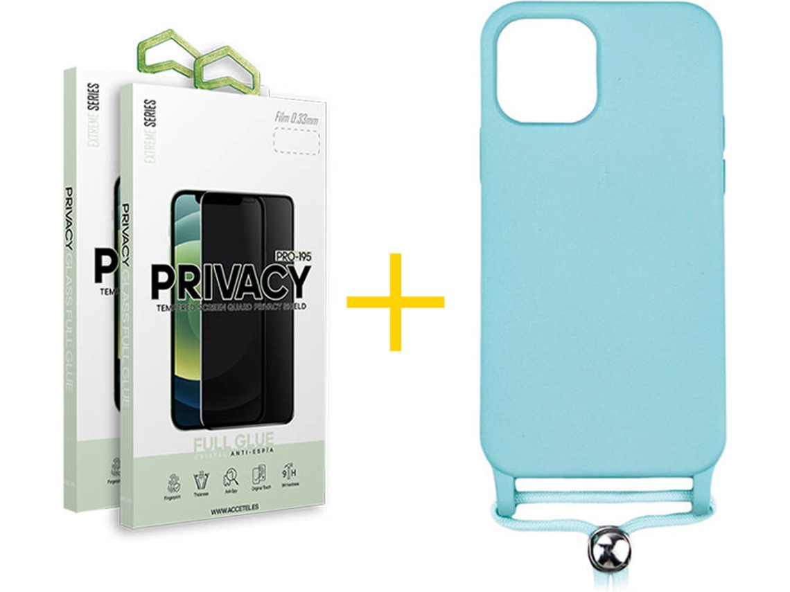 Capa + 2 Películas para iPhone 11 SKYHE Verde Água