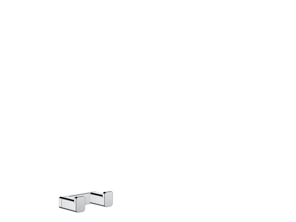 Addstoris Gancho De Toalha Duplo, 41755, Cor Cromo Hansgrohe