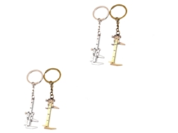 Conjunto De 4 Mini Ferramentas Medição Portáteis Tehaux Para E