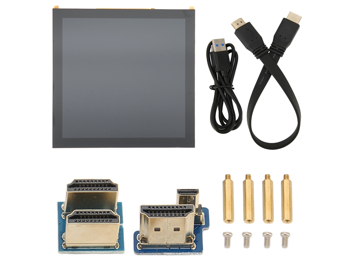 Monitor Ips Com Tela Tática Capacitiva De 5 Pontos De 4 Polegadas Com Hdmi