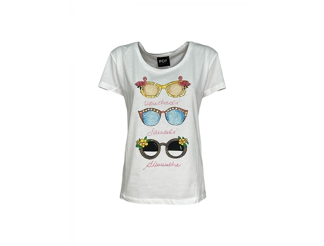 Camiseta Feminina Very Simple Algodão Branca (46)