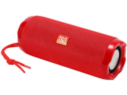 Coluna Bluetooth RITTEREC TG191 (Vermelho - 10 W - Alcance: até 10 m)