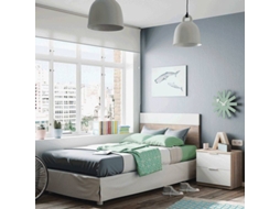 Conjunto de Quarto HABITDESIGN Juvenil Nordik (108 cm x 52 cm x 6 cm)