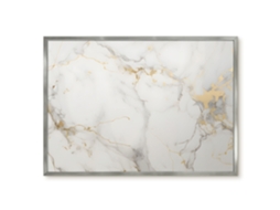 Magnetic Wall Board Black Marble For The Office Espelharte (70x50 Cm)
