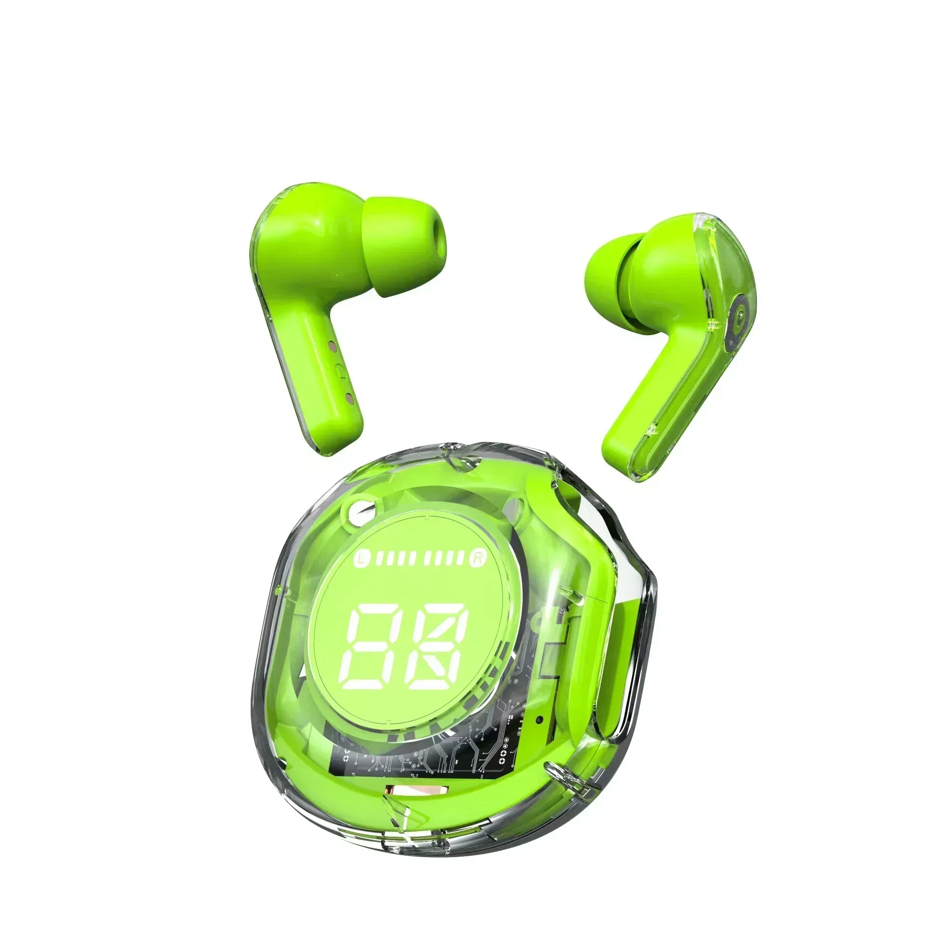 Fones De Ouvido Tws Para Jogos Esportivos, Com Cancelamento De Ruído E Controles De Toque Universais.