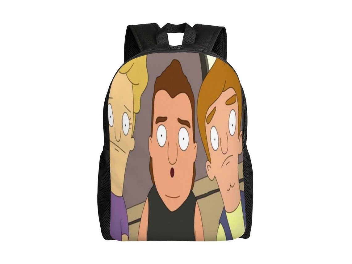 Mochila De Estudante Bobs Burgers W431, Durável E Leve, Com Alça De Ombro Impermeável E Respirável J431 Olysi Shop