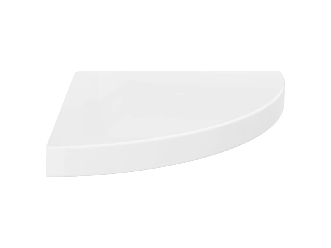 Corner Shelf, Corner Shelves Vidaxl Branco Mdf (35 X 35 X 3.8 Cm)