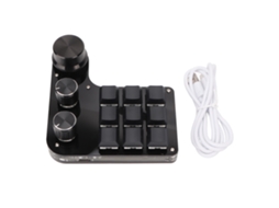 Teclado Mini LAXISCREED Rgb Programável Plug And Play