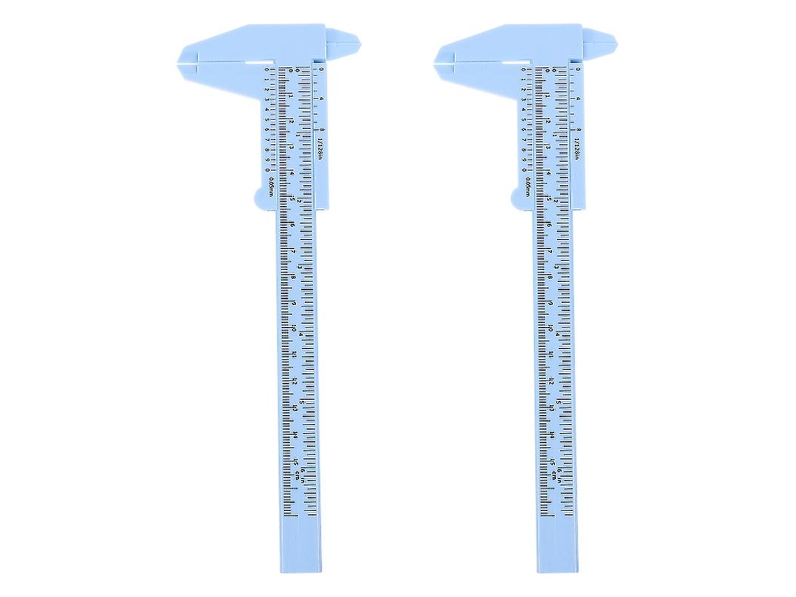 2pcs Régua De Medição De Sobrancelha Allinless