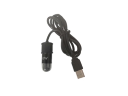Aquecedor USB GOKOCO 10 W para peixes e tartarugas, com proteção LED e display