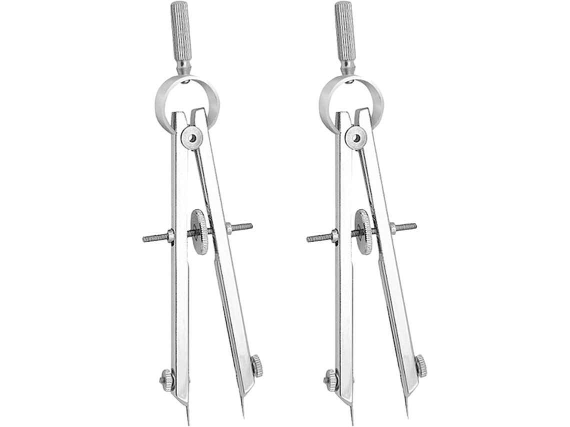 Compasso de Mola de Metal de 3 Peças Profissional, para Desenho Artístico CHABERLU