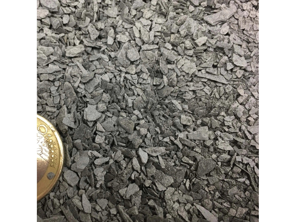 Brita De Ardósia Para Telhados Planos Saco De 20 Kg / 0-2 Mm