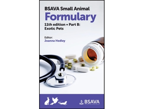 Livro BSAVA Small Animal Formulary, Part B de Joanna Hedley (Inglês)