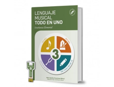 Livro Lenguaje Musical Todo En Uno 3º Nivel de PERANDONES MÁNUEL, MARÍA AGUSTINA (Castelhano)