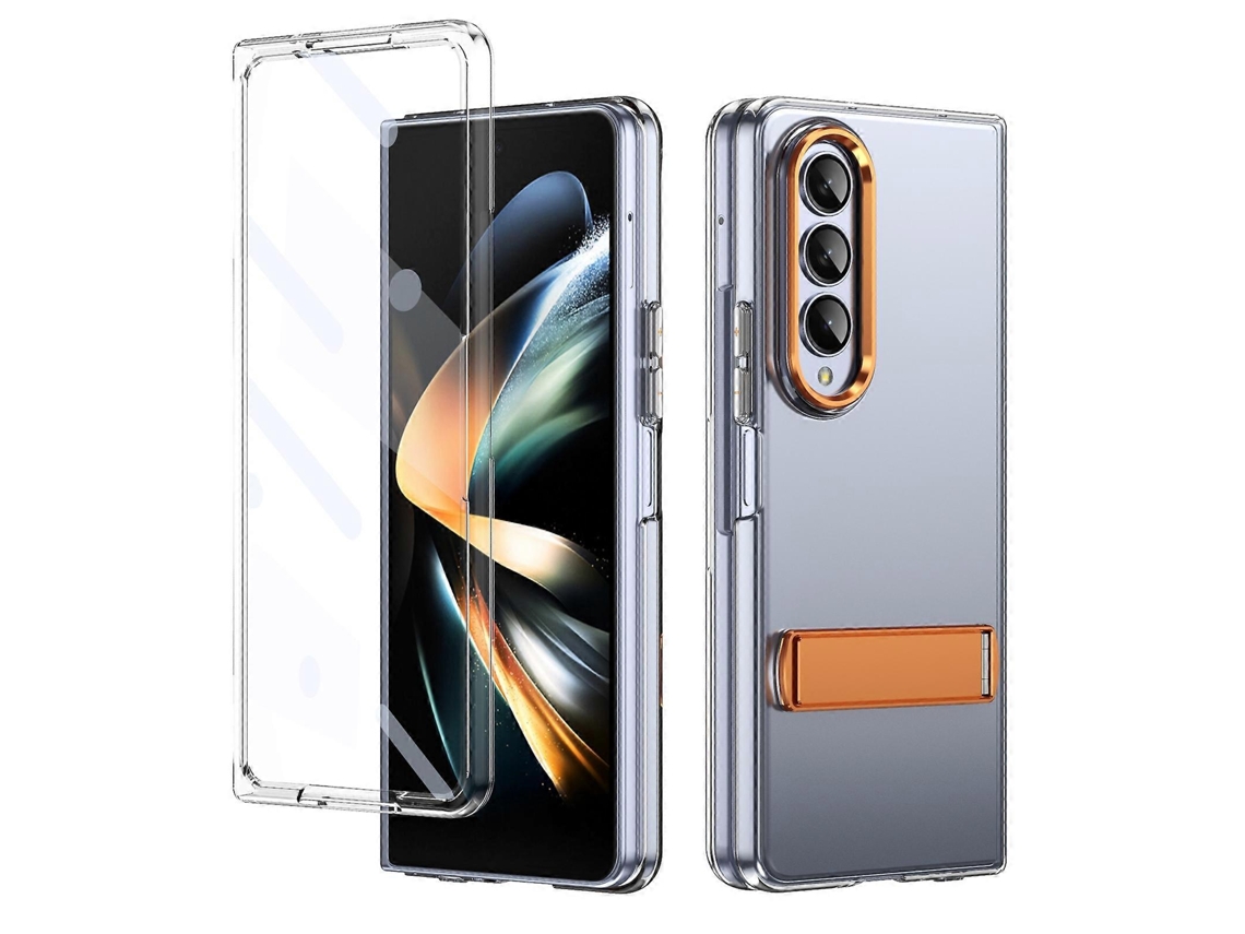 Capa De Celular Híbrida De Tpu Para Pc Com Suporte Para Gelo