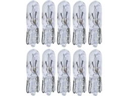 Lote De 10 Lâmpadas T5 12v 1.2w Para Painel De Instrumentos E Iluminação De Interior Btforus