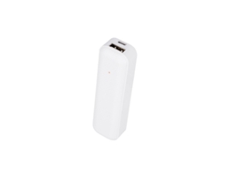 Power Bank Potente Reserva Polímero Setty Pele Sintética Branco