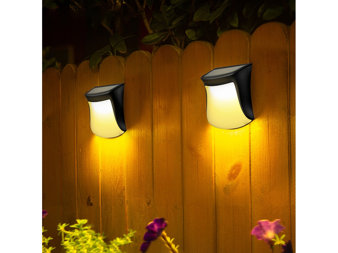 Rebe-lâmpada Solar Exterior Led Impermeável Para Jardim, Patios, Caminhos E Escadas Decoração Paisagística