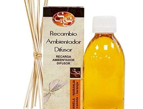 S&S Mikado recarga canela - laranja 200ml + palos