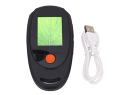 Microscópio Digital Portátil 500x com Tela Ips 2mp 2 Polegadas 8 Luzes Led para Experimentos Científicos