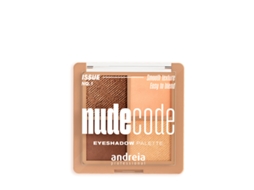 Makeup Eyeshadow Palette 01 Nude Code ANDREIA