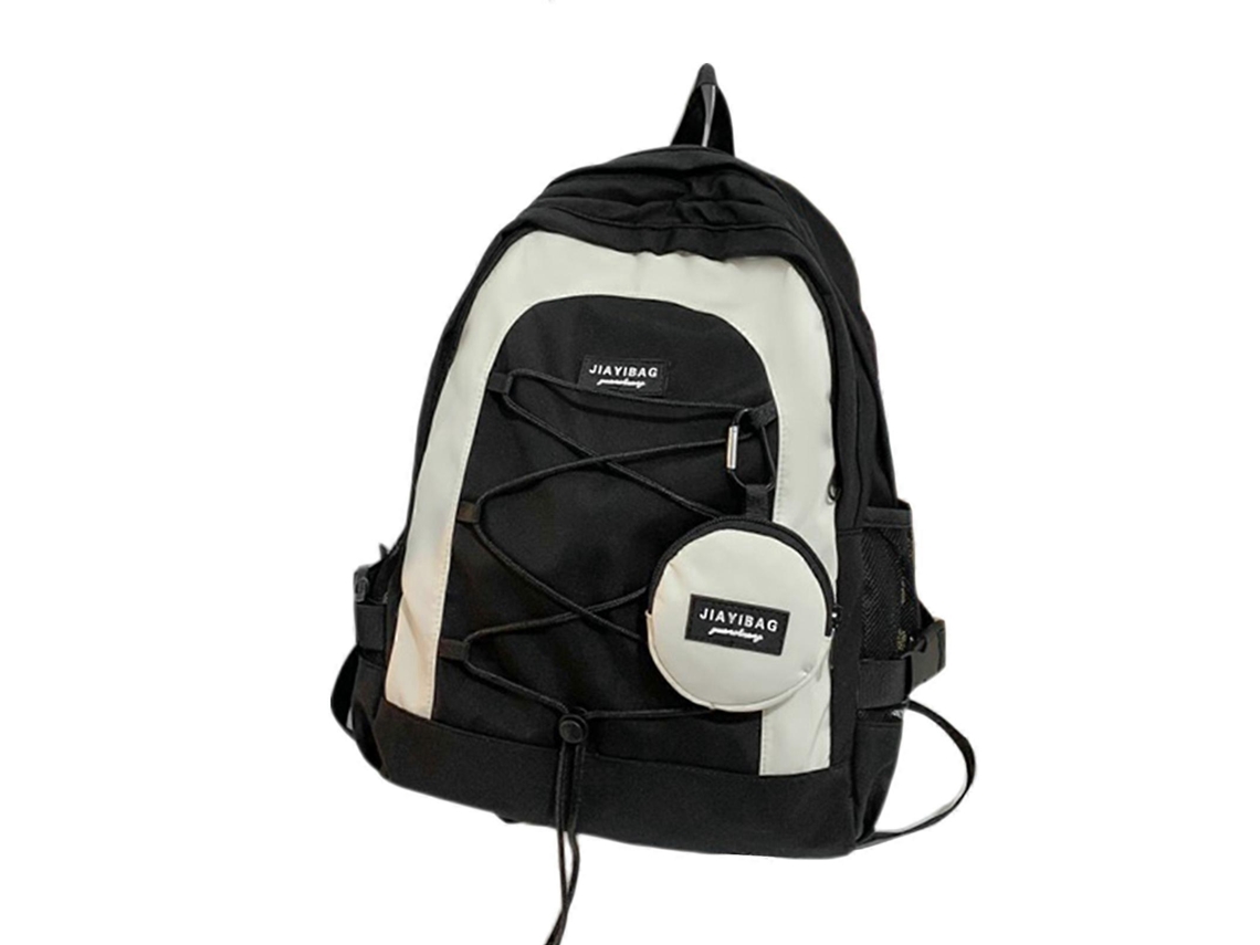 Mochila Escolar, Bolsa De Ombro, Grande Capacidade, Mochila De Estudante, Versátil, Resistente A Respingos, Leve, Vermelha Olysi Shop