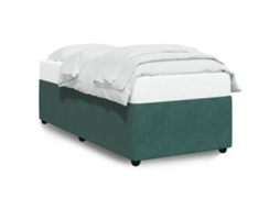 Bed Frame, Bed Frames Vidaxl Verde Veludo (90 X 200 Cm)