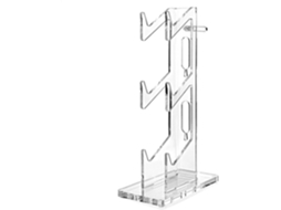 Suporte De Controle Clear, Clear Controller Stand - Para Casque De 3 Níveis, Suporte De Exibição De Escritório
