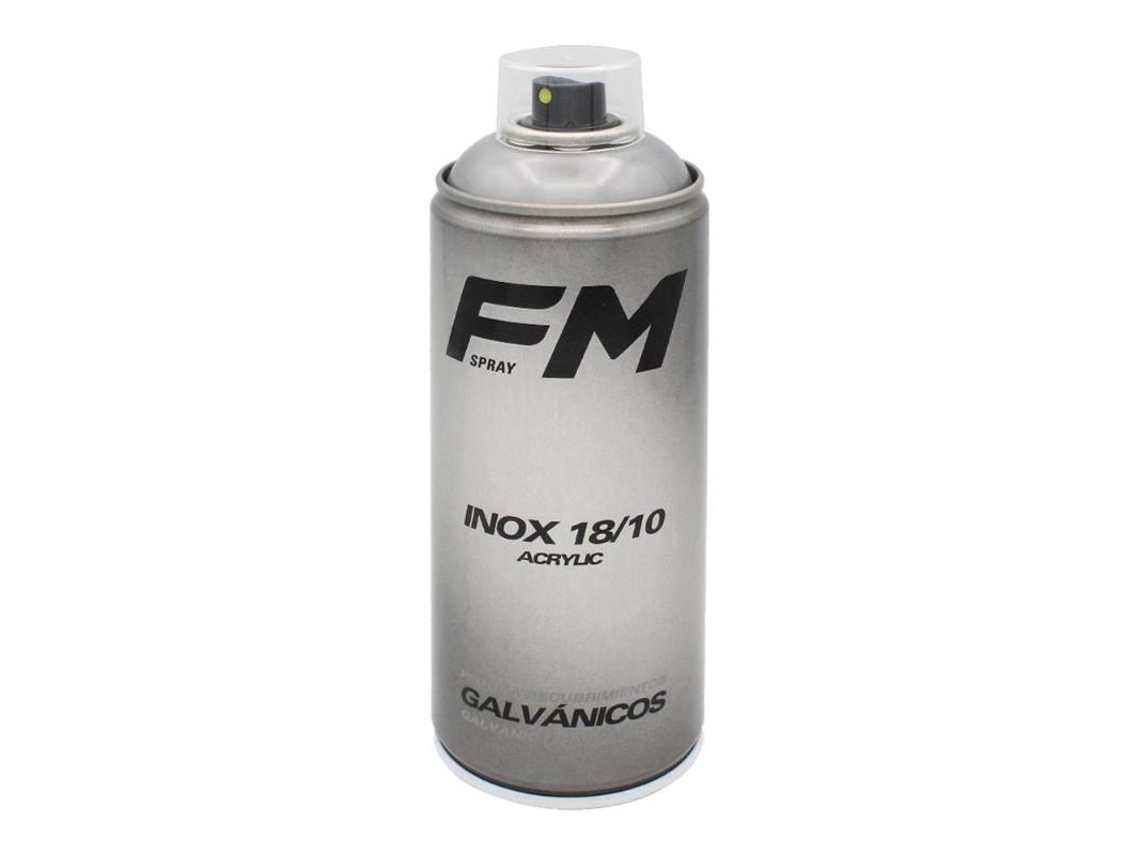 Pintura Spray Acero Inox 18/10 400ml Bote Fm