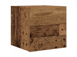 Móvel de Tv de Parede 30,5x30x30 Cm Madeira Velha MAISON EXCLUSIVE