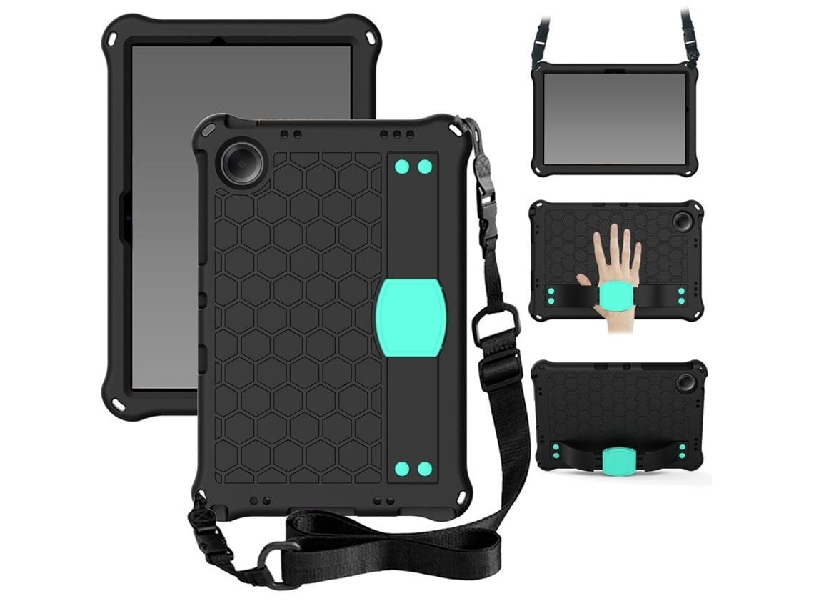 Capa Para Tablet Lurelia, Compatível Com Samsung Galaxy Tab S6 Lite 10.4 P615/p610, Verde, Suporte Giratório, Proteção Antiquedas