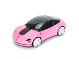 Ratón Usb Sem Fio De 2,4 Ghz E 1600 Dpi - Rosa*