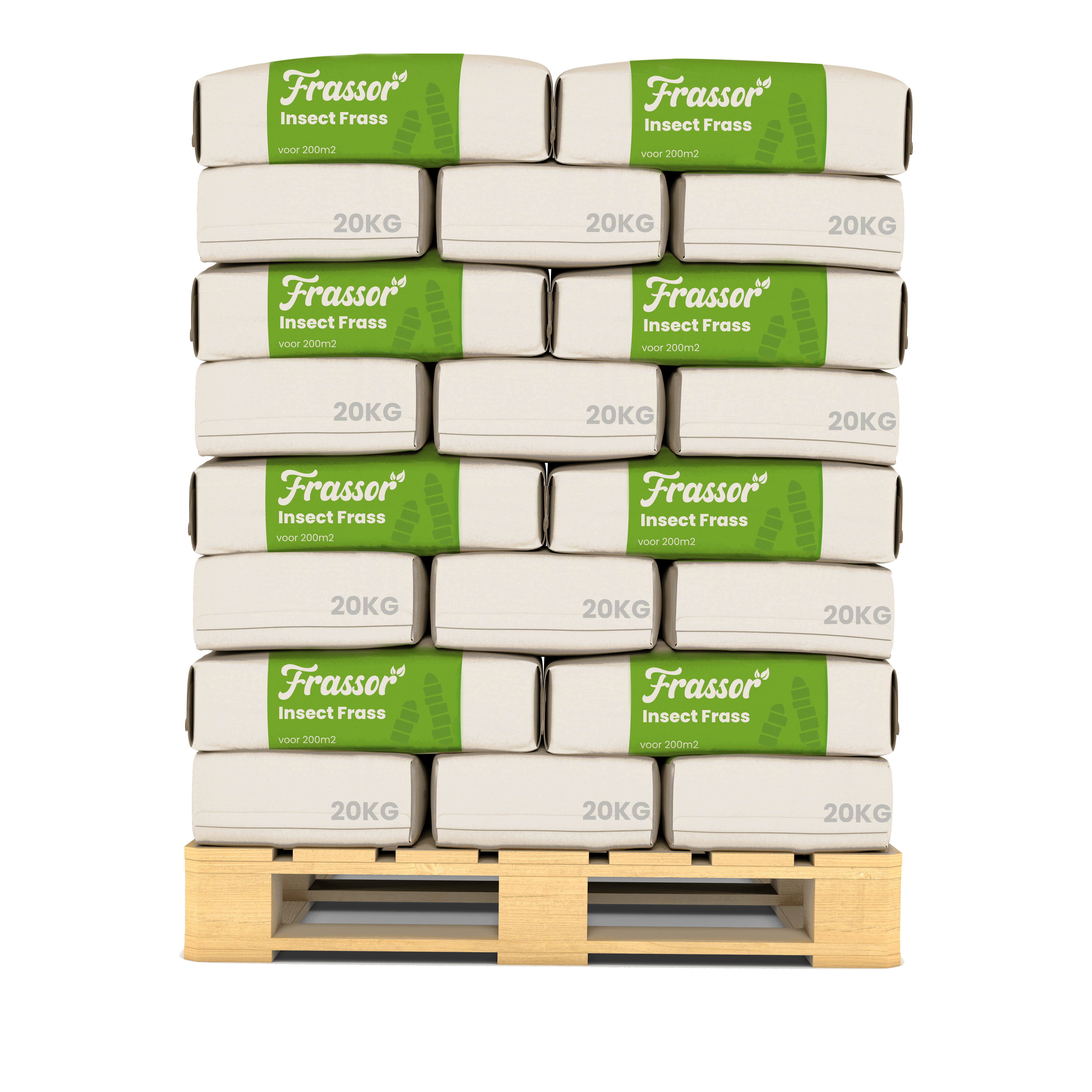 Frassor Insect Frass (50x 1000 kg – para 10.000 m2) - Organifer