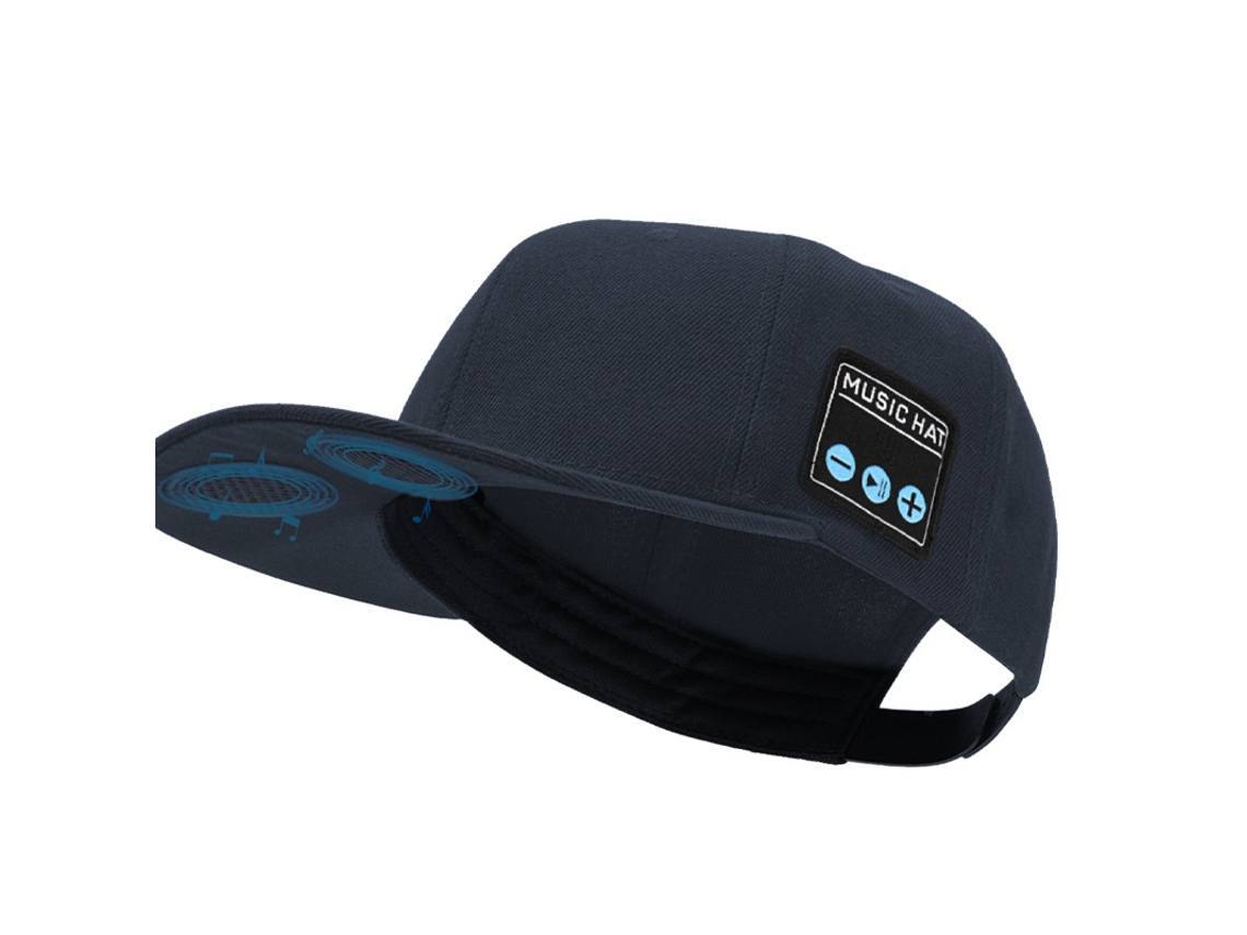 Caixa De Som Bluetooth Portátil | Esportes Ao Ar Livre, Hip Hop, Boné Com Proteção Solar Yx2 B Azul Marinho Sfushos