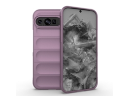 Capa De Silicone Para Google Pixel 9 Pro Xl (roxa) Gertiz