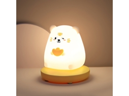 Luz Noturna Led Infantil com Sensor de Toque e Função de Intensidade Ajustável, Recarregável Via Usb. MDUG (modelo 1)