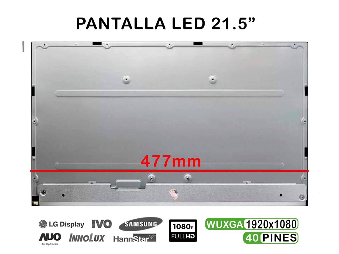 Tela LED de 21,5" compatível com HP ProOne 600 G4 All-in-One M215han01.1