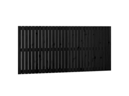 Wall Headboard, Wall Headboards Vidaxl Preto Madeira De Pinho (185 X 90 Cm)