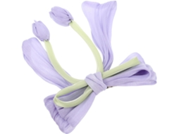 Presilha De Cabelo Feminina Com Laço, Acessório Floral Em Poliéster Para Fotografia, Casamentos E Fe Gokoco